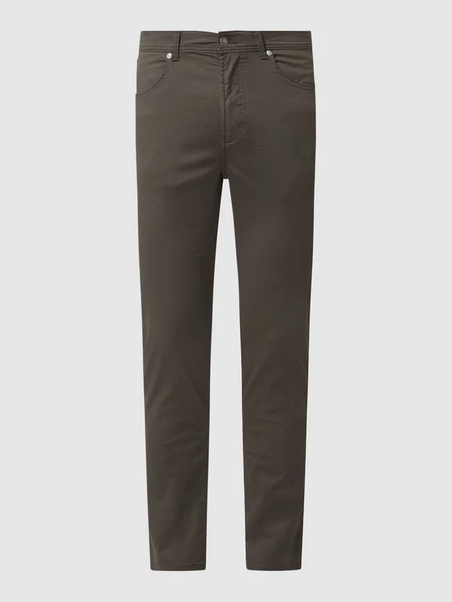 Christian Berg Men Regular Fit Hose Mit Stretch-Anteil - Olivgrün 2 Christian Berg Men Regular Fit Hose Mit Stretch-Anteil - Olivgrün – Bild 2