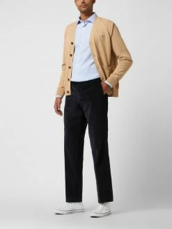 Hiltl Regular Fit Hose Aus Cord Modell 'Parma' - Marineblau