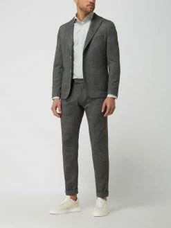 DIGEL Slim Fit Anzughose Mit Baumwoll-Anteil Modell 'Kody' - Grün