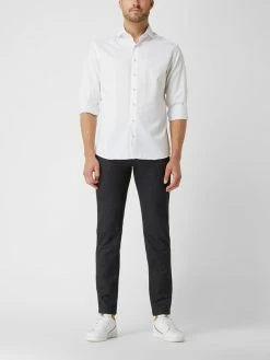 Bugatti Hose Aus Jersey Mit Geradem Bein - Blau