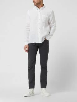 Pierre Cardin Fitted Hose Mit Stretch-Anteil Modell 'Lyon' - Anthrazit