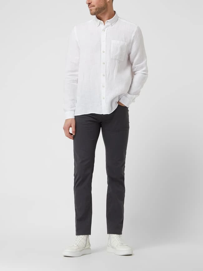 Pierre Cardin Fitted Hose Mit Stretch-Anteil Modell 'Lyon' - Anthrazit 1 Pierre Cardin Fitted Hose Mit Stretch-Anteil Modell 'Lyon' - Anthrazit