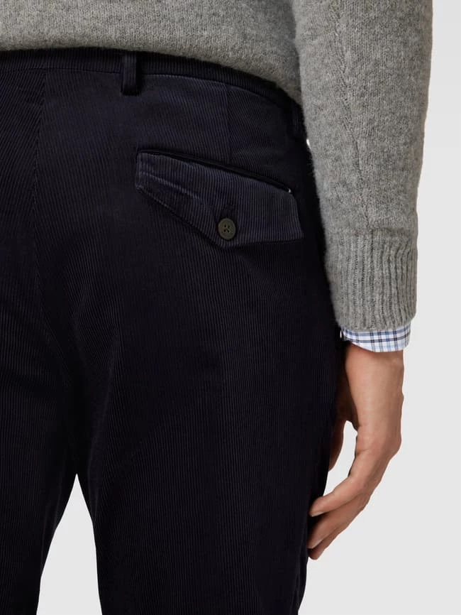 Tommy Hilfiger Hose In Cord-Optik Modell 'CHELSEA' - Marineblau 3 Tommy Hilfiger Hose In Cord-Optik Modell 'CHELSEA' - Marineblau – Bild 3