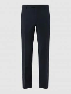 Pierre Cardin Regular Fit Anzughose Aus Schurwollmischung Modell 'Ryan' - Marineblau