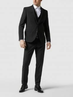 CG - Club Of Gents Hose Mit Seitlichen Eingrifftaschen Modell 'Cedric' - Schwarz