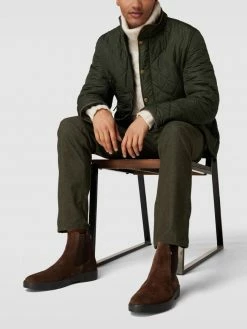 Brax Straight Fit Hose Im 5-Pocket-Design - Olivgrün