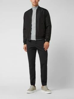 Matinique Tapered Fit Chino Mit Stretch-Anteil Modell 'Liam' - Schwarz