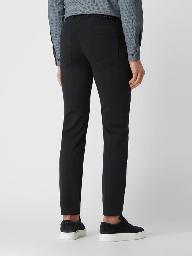 Bugatti Hose Aus Jersey - Marineblau 5 Bugatti Hose Aus Jersey - Marineblau – Bild 5