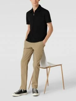 Tommy Hilfiger Hose Mit Label-Details Modell 'Denton' - Beige