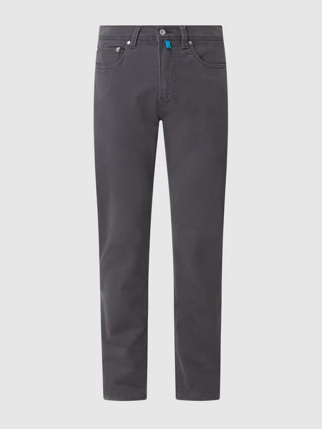 Pierre Cardin Tapered Fit Hose Mit Stretch-Anteil Modell 'Lyon' - 'Futureflex' - Anthrazit 2 Pierre Cardin Tapered Fit Hose Mit Stretch-Anteil Modell 'Lyon' - 'Futureflex' - Anthrazit – Bild 2