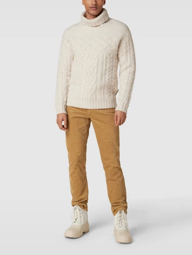 Christian Berg Men Cordhose Mit Stretch-Anteil - Beige 1 Christian Berg Men Cordhose Mit Stretch-Anteil - Beige