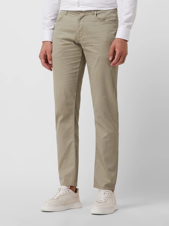 Christian Berg Men Regular Fit Hose Mit Stretch-Anteil - Beige 4 Christian Berg Men Regular Fit Hose Mit Stretch-Anteil - Beige – Bild 4