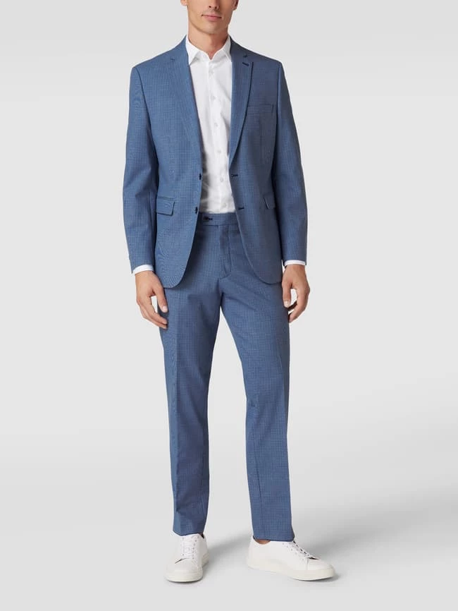 Christian Berg Men Hose Mit Französischen Eingrifftaschen - Blau 1 Christian Berg Men Hose Mit Französischen Eingrifftaschen - Blau