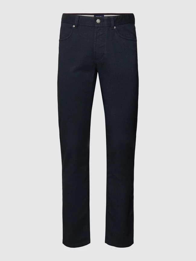 Christian Berg Men Hose Mit Label-Patch - Marineblau 2 Christian Berg Men Hose Mit Label-Patch - Marineblau – Bild 2