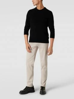 Brax Straight Fit Chino Mit Label-Detail Modell 'Cadiz' - Kitt
