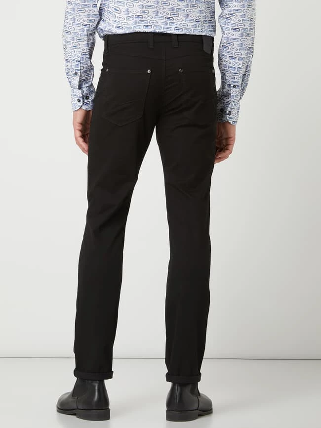 Bugatti Chino Mit Stretch-Anteil Modell '3020' - Schwarz 5 Bugatti Chino Mit Stretch-Anteil Modell '3020' - Schwarz – Bild 5