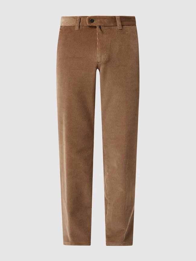 Eurex By Brax Perfect Cut Chino Aus Cord Modell 'Jim' - Khaki 2 Eurex By Brax Perfect Cut Chino Aus Cord Modell 'Jim' - Khaki – Bild 2
