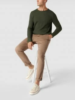 JOOP! Jeans Modern Fit Chino Mit Stretch-Anteil Modell 'Matthew' - Beige