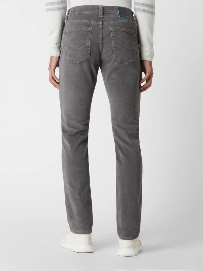 Pierre Cardin Tapered Fit Cordhose Mit Hohem Stretch-Anteil Modell 'Lyon' - 'Futureflex' - Mittelgrau 5 Pierre Cardin Tapered Fit Cordhose Mit Hohem Stretch-Anteil Modell 'Lyon' - 'Futureflex' - Mittelgrau – Bild 5