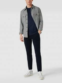 BOSS Casualwear Tapered Fit Chino Mit Stretch-Anteil - Marineblau