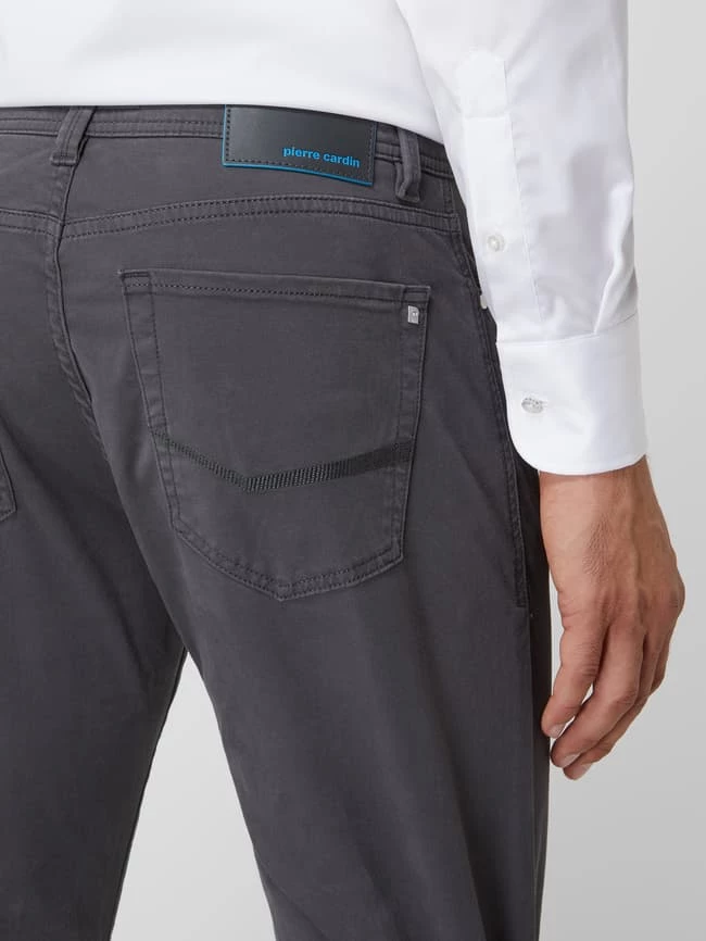 Pierre Cardin Tapered Fit Hose Mit Stretch-Anteil Modell 'Lyon' - 'Futureflex' - Anthrazit 3 Pierre Cardin Tapered Fit Hose Mit Stretch-Anteil Modell 'Lyon' - 'Futureflex' - Anthrazit – Bild 3