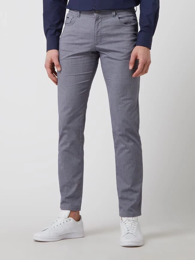 Bugatti Regular Fit Hose Mit Stretch-Anteil - Blau 4 Bugatti Regular Fit Hose Mit Stretch-Anteil - Blau – Bild 4