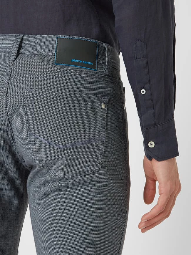 Pierre Cardin Tapered Fit Hose Mit Hohem Stretch-Anteil Modell 'Lyon' - 'Futureflex' - Hellblau 3 Pierre Cardin Tapered Fit Hose Mit Hohem Stretch-Anteil Modell 'Lyon' - 'Futureflex' - Hellblau – Bild 3