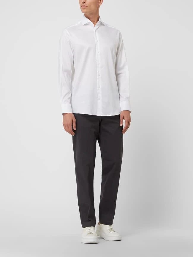 Hiltl Regular Fit Chino Mit Stretch-Anteil Modell 'Parma' - Dunkelgrau 1 Hiltl Regular Fit Chino Mit Stretch-Anteil Modell 'Parma' - Dunkelgrau