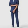 Strellson Slim Fit Anzughose Aus Reiner Schurwolle - Blau