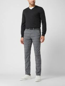 MCNEAL Slim Fit Chino Mit Stretch-Anteil - Mittelgrau