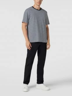 Ralph Lauren Shop 10 Brax Hose Mit Label-Patch Modell 'Cadiz' - Marineblau