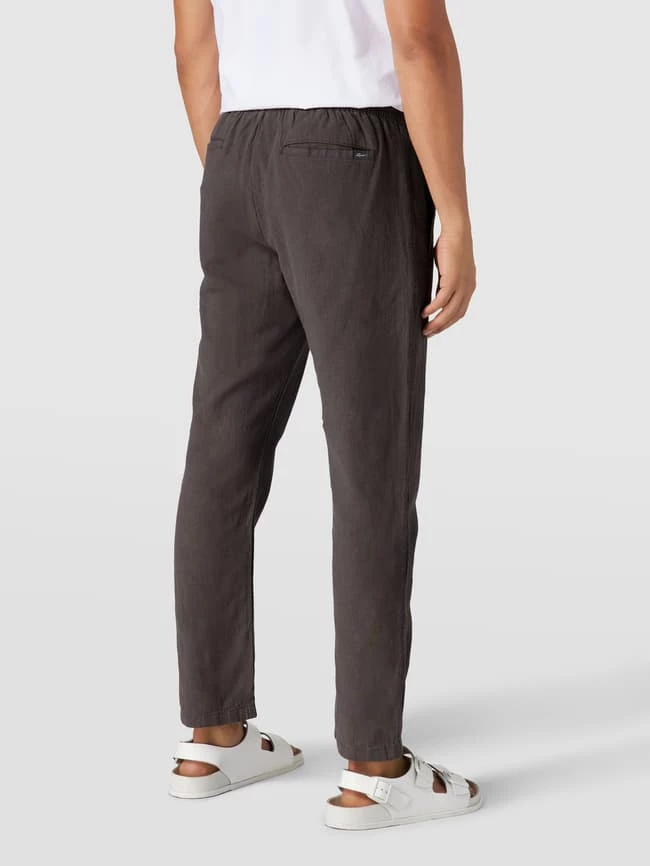 REVIEW Leinenhose Mit Tunnelzug - Mittelgrau 5 REVIEW Leinenhose Mit Tunnelzug - Mittelgrau – Bild 5