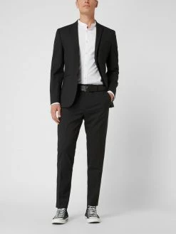 Selected Homme Slim Fit Anzughose Mit Stretch-Anteil Modell 'Josh' - Schwarz