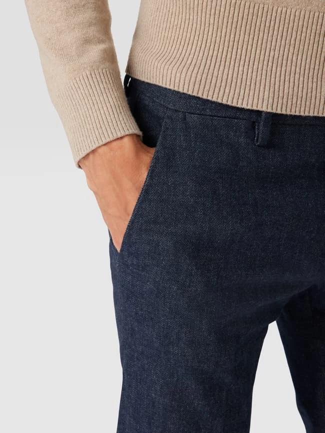 Tommy Hilfiger Hose Mit Seitlichen Eingrifftaschen Modell 'Denton' - Marineblau 3 Tommy Hilfiger Hose Mit Seitlichen Eingrifftaschen Modell 'Denton' - Marineblau – Bild 3