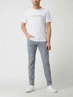 Bugatti Slim Fit Hose Mit Stretch-Anteil Modell 'Savio' - Silber