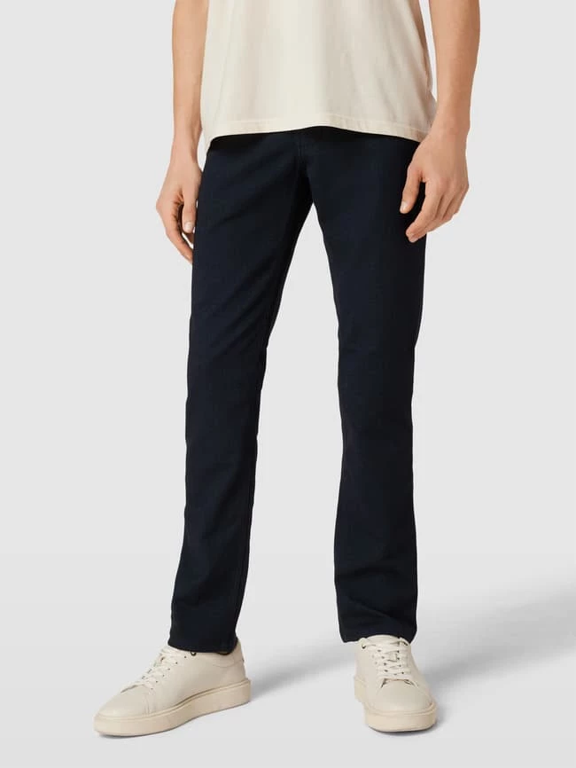 Christian Berg Men Hose Mit Label-Patch - Marineblau 4 Christian Berg Men Hose Mit Label-Patch - Marineblau – Bild 4