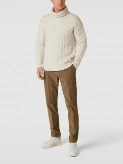 Brax Hose Mit Seitlichen Eingrifftaschen Modell 'Everest' - Beige