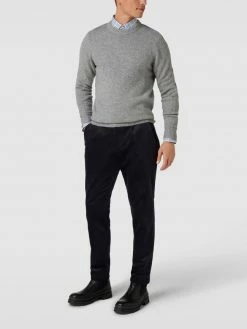 Tommy Hilfiger Hose In Cord-Optik Modell 'CHELSEA' - Marineblau