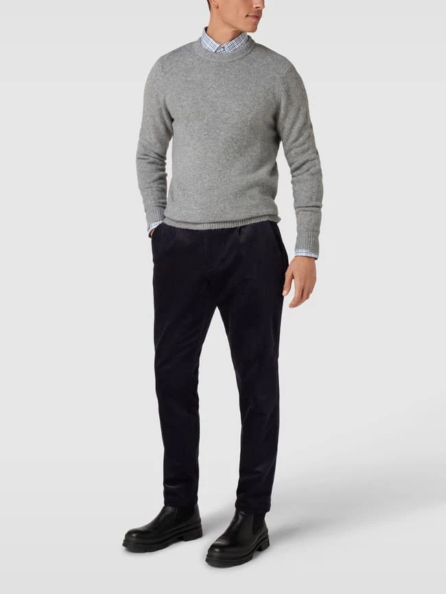 Tommy Hilfiger Hose In Cord-Optik Modell 'CHELSEA' - Marineblau 1 Tommy Hilfiger Hose In Cord-Optik Modell 'CHELSEA' - Marineblau