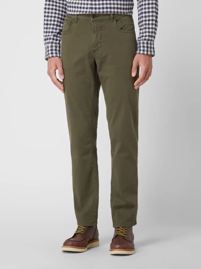 Camel Active Regular Fit Hose Mit Stretch-Anteil Modell 'Houston' - Olivgrün 4 Camel Active Regular Fit Hose Mit Stretch-Anteil Modell 'Houston' - Olivgrün – Bild 4