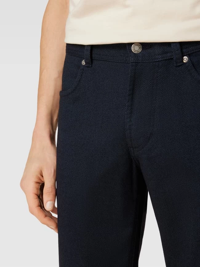 Christian Berg Men Hose Mit Label-Patch - Marineblau 3 Christian Berg Men Hose Mit Label-Patch - Marineblau – Bild 3