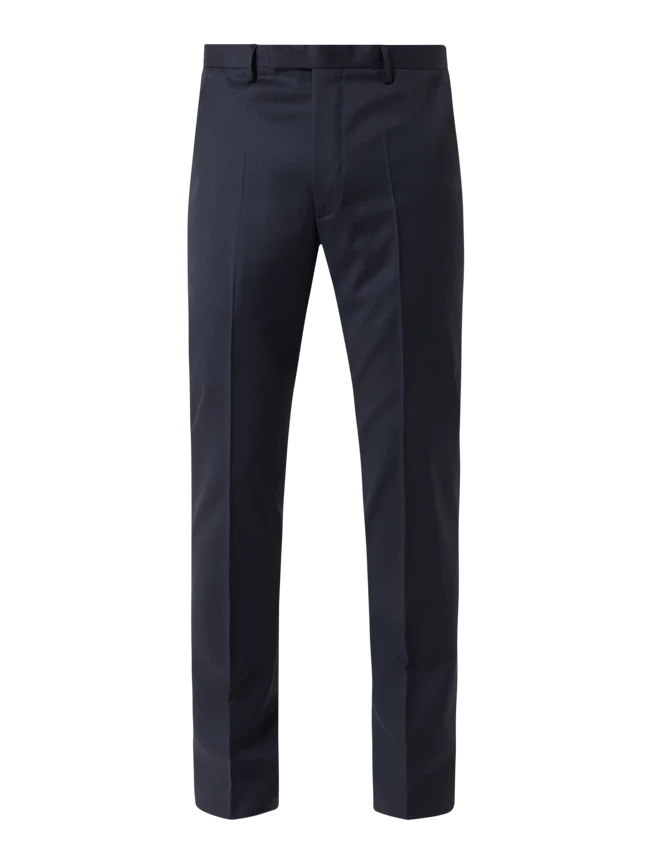 Cinque Slim Fit Anzughose Aus Schurwolle Modell 'Cimelotti-H' - Marineblau 2 Cinque Slim Fit Anzughose Aus Schurwolle Modell 'Cimelotti-H' - Marineblau – Bild 2