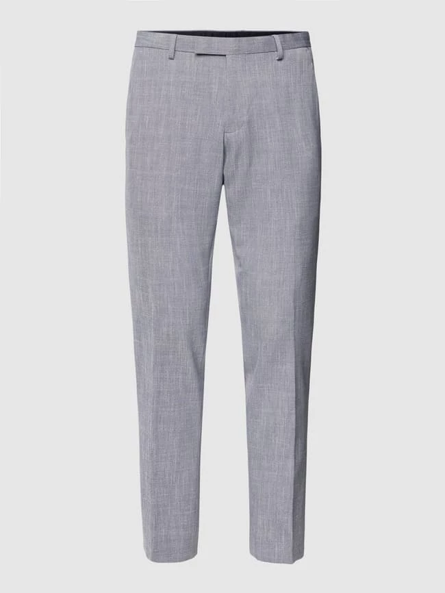 MCNEAL Anzughose Mit Strukturmuster - Blau 2 MCNEAL Anzughose Mit Strukturmuster - Blau – Bild 2