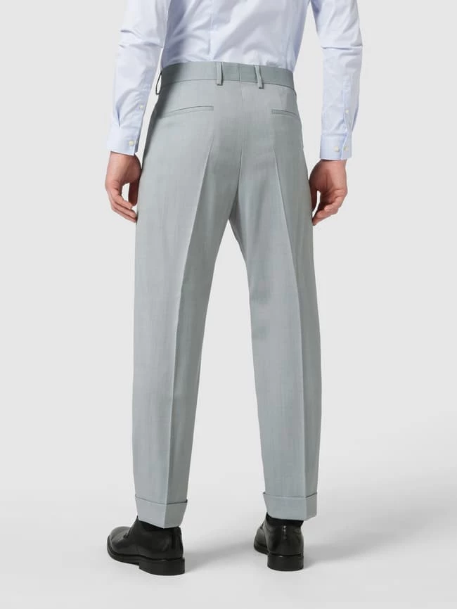 HUGO Anzughose Aus Schurwolle Modell 'Silver212' - Blau 5 HUGO Anzughose Aus Schurwolle Modell 'Silver212' - Blau – Bild 5