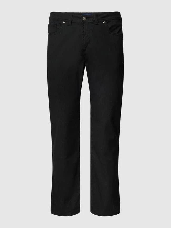 Christian Berg Men Hose Mit Label-Patch - Schwarz 2 Christian Berg Men Hose Mit Label-Patch - Schwarz – Bild 2