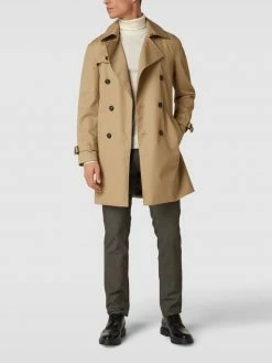 Brax Hose Mit Label-Patch Modell 'Cadiz' - Beige