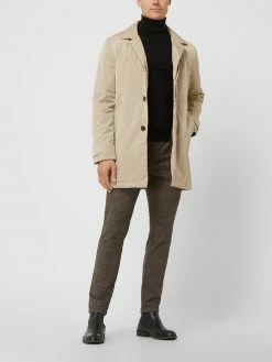 Matinique Hose Mit Glencheck Modell 'Liam' - Sand Meliert