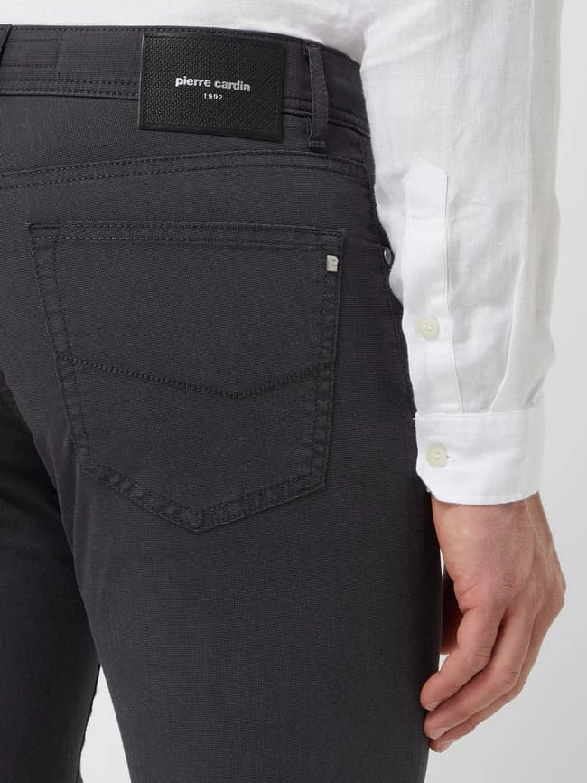 Pierre Cardin Fitted Hose Mit Stretch-Anteil Modell 'Lyon' - Anthrazit 3 Pierre Cardin Fitted Hose Mit Stretch-Anteil Modell 'Lyon' - Anthrazit – Bild 3