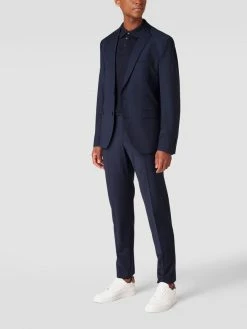 Cinque Super Slim Fit Anzughose Mit Stretch-Anteil Modell 'Cicastello' - Marineblau