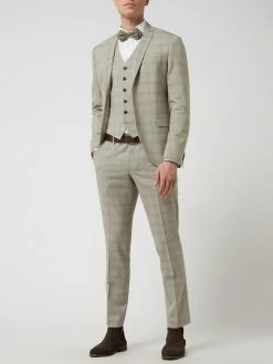 Tiger Of Sweden Regular Fit Anzughose Mit Woll-Anteil Modell 'Tord' - Hellgrau